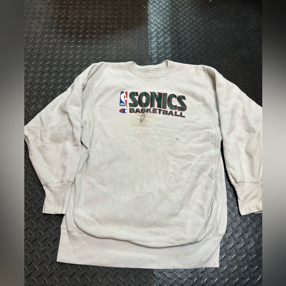 Vintage Sonics Reverse Weave Sweatshirt